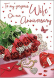 This anniversary card scene appears like a cherished moment paused in time, arranged with the same care a Bellingham florist might give to a bespoke bouquet. A lush cluster of red roses takes centre stage, their velvety petals richly saturated and glistening with soft highlights, as though touched by early morning light slipping through a window near Bellingham station. Each rose head is full and rounded, unfurling in tight spirals that speak of passion and devotion, while fresh green leaves create a vibrant frame, their glossy surfaces adding depth and contrast. The bouquet rests on a shimmering surface that subtly reflects the colours above, hinting at polished wood or a delicate cloth laid out for a special occasion. Beneath and around the flowers lie meaningful keepsakes: a heart-shaped locket or pendant, its metal catching the light with a gentle gleam; strings of dainty pearls placed with intention; and a scattering of jewel-like decorations that sparkle softly, like candlelight at an intimate anniversary dinner. A neatly folded envelope sits close by, suggesting a handwritten love note or card, adding a personal, tactile element to the composition. Tiny hearts in shades of red and blush appear to drift across the scene, some almost glowing against the background, while a delicately rendered butterfly seems to hover at the edge, lending a sense of gentle movement and magic. The overall effect is warm, romantic, and slightly dreamy-an image that captures the essence of long-lasting affection and shared memories, perfectly suited to couples marking another year together in Bellingham.